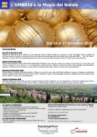 VACANZA DI NATALE CON L'UNIVERSITA' POPOLARE! L'UMBRIA E LA MAGIA DI NATALE!